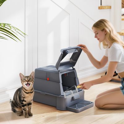 PawHut Arenero para Gato