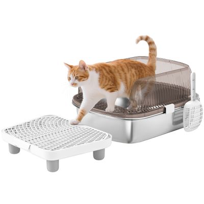 PawHut Arenero para Gatos