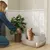 PawHut Arenero para Gato 60.2x40.2x29.5 cm Gris