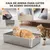 PawHut Arenero para Gato 60.2x40.2x44.5 cm Gris Claro