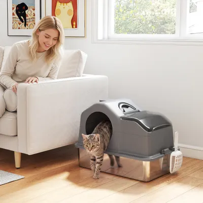 PawHut Arenero para Gato