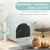 PawHut Arenero para Gato 43x44x47 cm Verde PawHut Arenero para Gato 43x44x47 cm Verde
