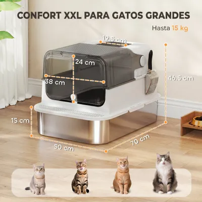 PawHut Arenero para Gato
