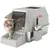 PawHut Arenero para Gato 60.2x40.5x40.5 cm Gris Claro PawHut Arenero para Gato 60.2x40.5x40.5 cm Gris Claro