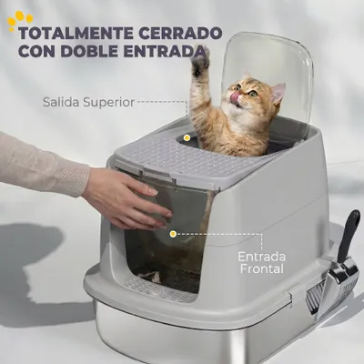 PawHut Mueble Arenero PawHut Mueble Arenero