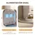 PawHut Comedero Gato Automático 33x30.5x30 cm Blanco PawHut Comedero Gato Automático 33x30.5x30 cm Blanco