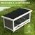 PawHut Ponederos para Gallina 66x37x34 cm Gris PawHut Ponederos para Gallina 66x37x34 cm Gris