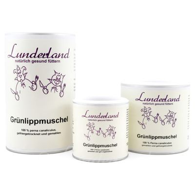 Lunderland Grünlippmuschel 100 g für Hunde
