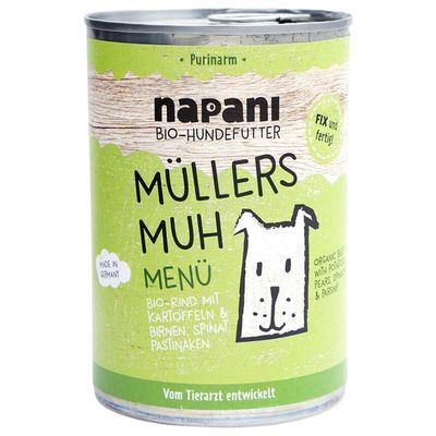 napani Nassfutter-Menü Müllers Muh 400 g