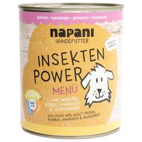 Packung napani Nassfutter-Menü Insekten Power