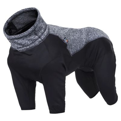 Rukka Pets Fleece-Overall Subrima schwarz