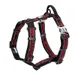 TrueLove Escape Geschirr mit Neopren unterlegt schwarz/rot