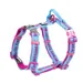 TrueLove Escape Geschirr mit Neopren unterlegt blau/pink