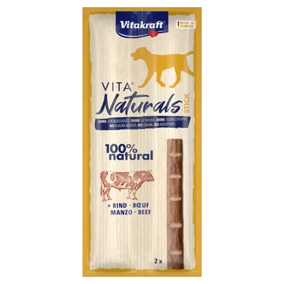 Vitakraft VITA Naturals® Stick + Rind 11 g - 2er Pack Vitakraft VITA Naturals® Stick + Rind 11 g - 2er Pack