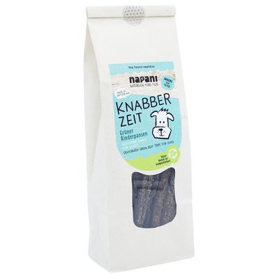 napani Knabber Zeit Rinderpansen grün, getrocknet, 200 g
