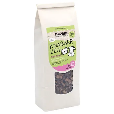 napani Knabber Zeit Rinderlunge getrocknet für Hunde 250 g napani Knabber Zeit Rinderlunge getrocknet für Hunde 250 g
