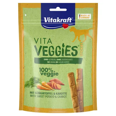 Vitakraft VITA VEGGIES Sticks Süßkartoffel & Karotte 80 g Vitakraft VITA VEGGIES Sticks Süßkartoffel & Karotte 80 g