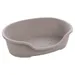 Flamingo Katzenkorb Tuck oval aus Kunststoff grau