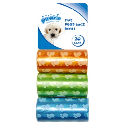 Pawise Nachfüllpack Kotbeutel 3er-Pack Pawise Nachfüllpack Kotbeutel 3er-Pack
