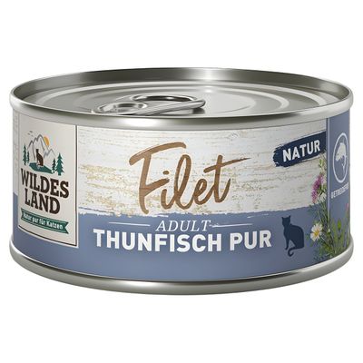 Wildes Land Filet Thunfisch Pur 80 g