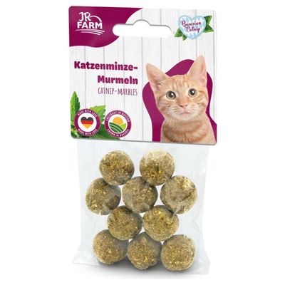 JR Farm Cat Bavarian Catnip Katzenminze-Murmeln - 10 Stück
