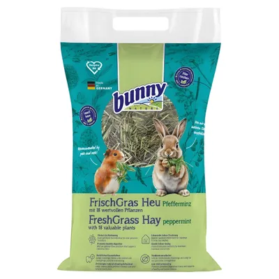 Bunny Nature FrischGras Heu Pfefferminze 500 g Bunny Nature FrischGras Heu Pfefferminze 500 g