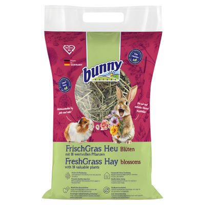 Bunny Nature FrischGras-Heu Blüten 500 g