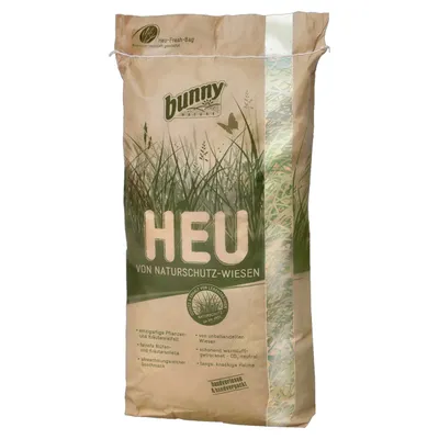Bunny Nature Heu von Naturschutz-Wiesen 600 g Bunny Nature Heu von Naturschutz-Wiesen 600 g