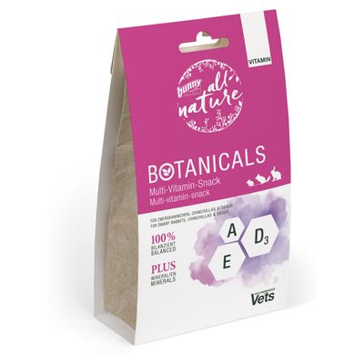 Bunny Nature Botanicals Multi-Vitamin-Snack für Zwergkaninchen,