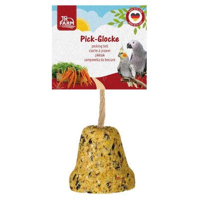 JR Farm Birds Pick-Glocke Großsittich & Papagei 160 g - 5 Stück