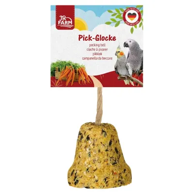 JR Farm Birds Pick-Glocke Großsittich & Papagei 160 g - 5 Stück JR Farm Birds Pick-Glocke Großsittich & Papagei 160 g - 5 Stück