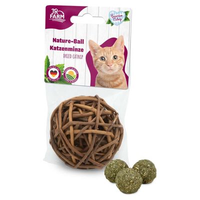 JR Farm Cat Bavarian Catnip Katzenminze Nature-Ball