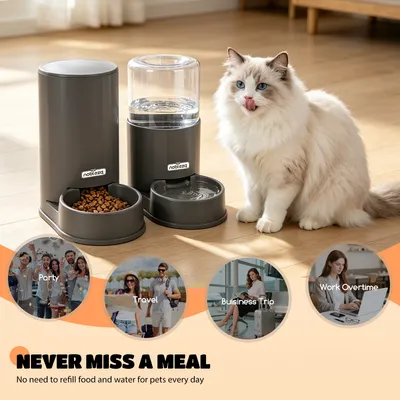 Nobleza Gatos y perros Comedero y dispensador