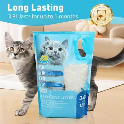 Nobleza Cat Litter Arena para Gatos de sílice Nobleza Cat Litter Arena para Gatos de sílice
