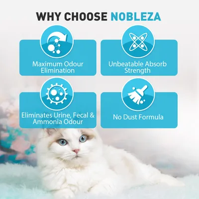 Nobleza Cat Litter Arena para Gatos de sílice Nobleza Cat Litter Arena para Gatos de sílice