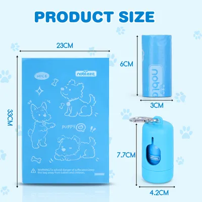 Nobleza Perro Bolsa para excrementos