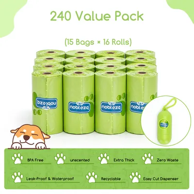 Nobleza Perro Bolsa para excrementos