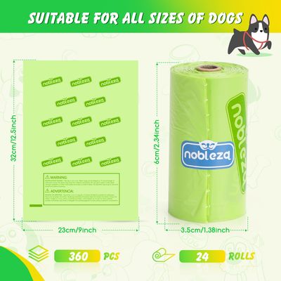 Nobleza Perro Bolsa para excrementos