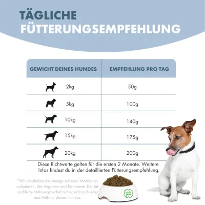 Irish Pure Hunde Junior Trockenfutter, Huhn mit Gemüse & Kelp-Alge
