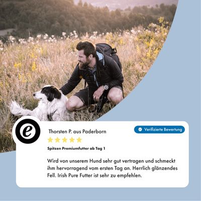 Irish Pure Hunde Junior Trockenfutter, Huhn mit Gemüse & Kelp-Alge