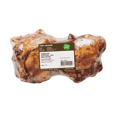 Irish Pure Rinder-Kniescheibe – Getrockneter Kauknochen