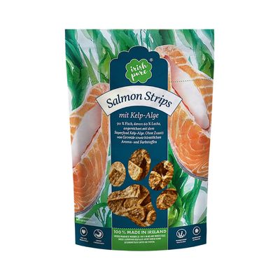 Irish Pure Lachs-Strips – Premium Fischsnack mit Omega-3 & Kelp-Alge