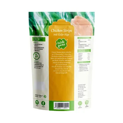 Irish Pure Hähnchen-Strips – Premium Hundeleckerli mit Kelp-Alge Irish Pure Hähnchen-Strips – Premium Hundeleckerli mit Kelp-Alge