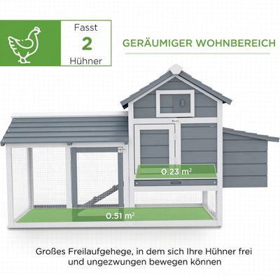 PawHut Hühnerstall