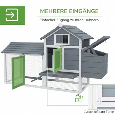 PawHut Hühnerstall