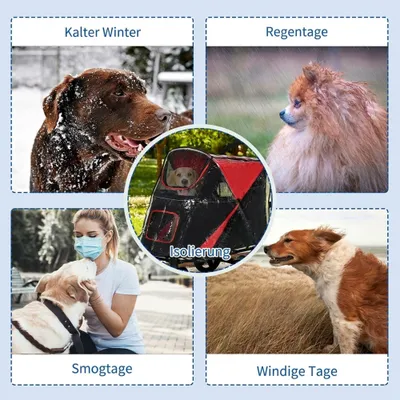 PawHut Hundebuggy Regenschutz PawHut Hundebuggy Regenschutz
