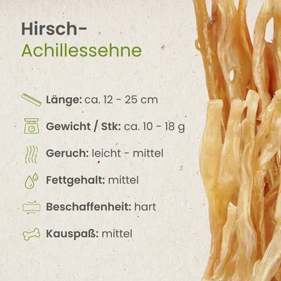 Kauartikel.com Hirsch-Achillessehne