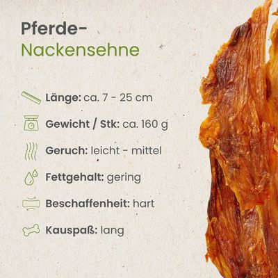 Kauartikel.com Pferde-Nackensehne