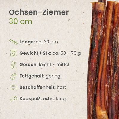 Kauartikel.com Ochsen-Ziemer, 30cm