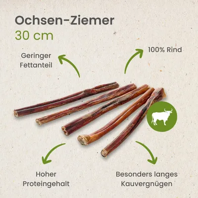 Kauartikel.com Ochsen-Ziemer, 30cm
